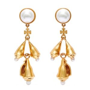 Tory Burch Poetry of thing  chandelier pearl  Dangle Earrings